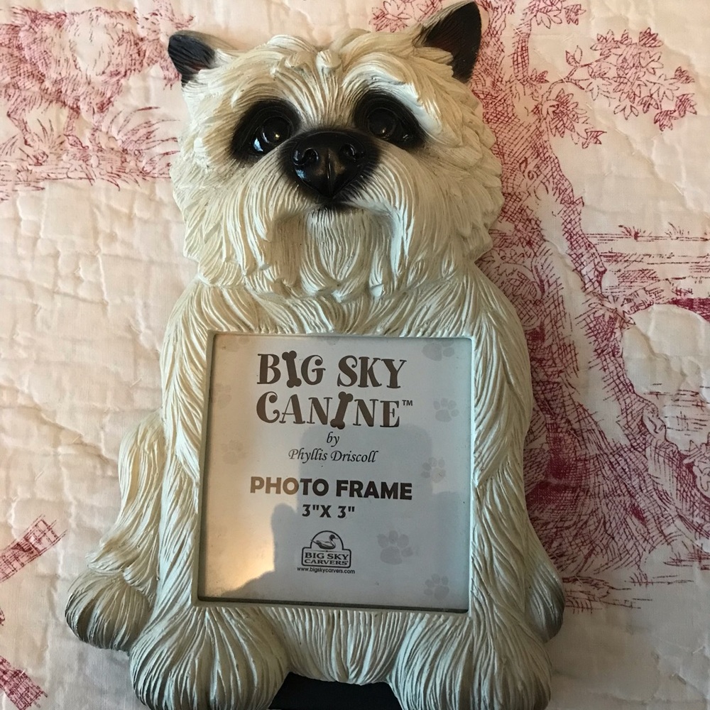 Big Sky Canine Westie Dog Photo Frame